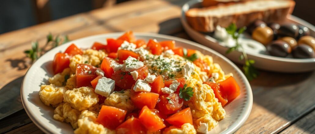 Strapatsada-griechisches-Fruehstueck Strapatsada griechisches Frühstück